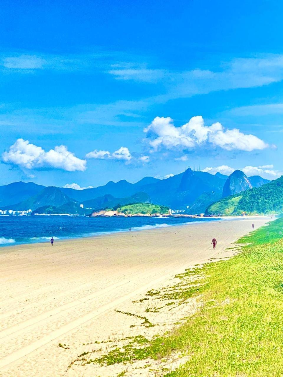Excelente Apartamento Na Praia De Piratininga Com Vista Mar Niterói Eksteriør billede